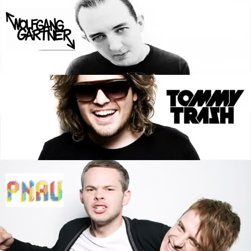 Tommy Trash Vs. Wolfgang Gartner Vs. Pnau - Unite The Shrunken Heads